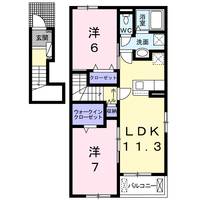 アヴニールIVの間取り