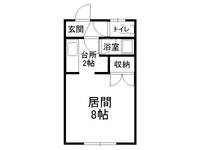 ザ・コーポ A棟の間取り