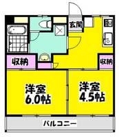 物件の間取り画像