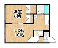 ハイツラッキーの間取り