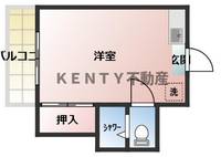 グランデュール高橋の間取り