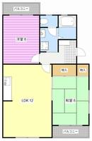 サンビューラIIの間取り
