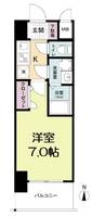 ライジングメゾン新大阪サウスの間取り