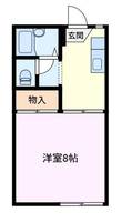 埼玉県さいたま市浦和区北浦和3(アパート)の賃貸物件の間取り