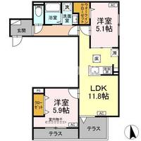 東京都墨田区東向島3(アパート)の賃貸物件の間取り