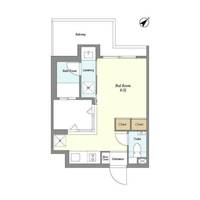 東京都渋谷区千駄ヶ谷5(マンション)の賃貸物件の間取り