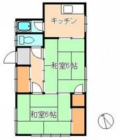 上本アパート東棟の間取り