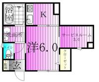 東京都足立区島根4(アパート)の賃貸物件の間取り