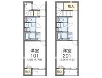 レオネクストリッツメーレの間取り