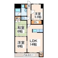 メルベーユサカイの間取り