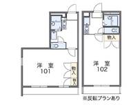 レオパレスG-1の間取り