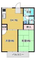 プレジールユイの間取り