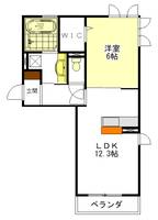D-room渋見町の間取り