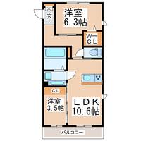 物件の間取り画像