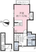 東京都練馬区小竹町1(アパート)の賃貸物件の間取り