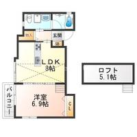 セイントエスペランサ月見山の間取り
