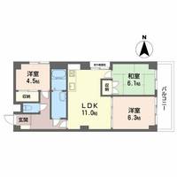 物件の間取り画像