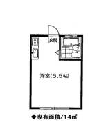 東京都杉並区天沼3(アパート)の賃貸物件の間取り