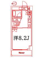 レックス武蔵中原の間取り