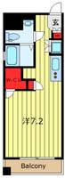 XEBEC東日暮里ノースの間取り