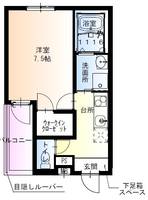 フジパレス城北公園通5番館の間取り