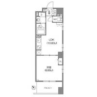 ルクレ新川レジデンスの間取り