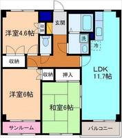 物件の間取り画像