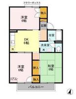 千葉県柏市西原6(アパート)の賃貸物件の間取り
