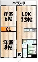 物件の間取り画像