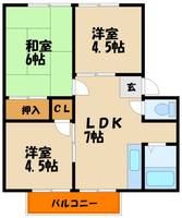 物件の間取り画像