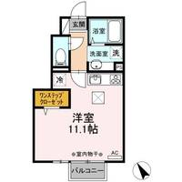 福島県福島市瀬上町字柳沼(アパート)の賃貸物件の間取り