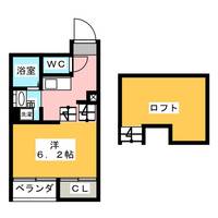 フォルクローレ名駅西の間取り