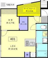 ロータス中野新橋の間取り