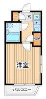 パレドール鶴見西の間取り