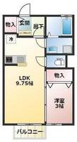 静岡県沼津市志下(アパート)の賃貸物件の間取り