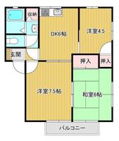 フレグランス ガルシアの間取り