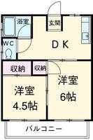 物件の間取り画像