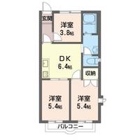 コーポさくらの間取り