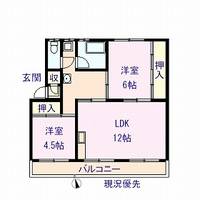 物件の間取り画像