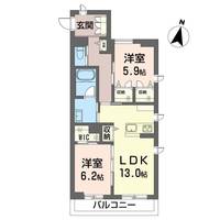 物件の間取り画像