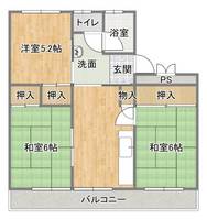 物件の間取り画像