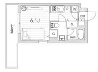 ミモザ若林の間取り
