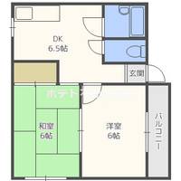 パレ岸里の間取り