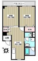 サンライズマンションの間取り