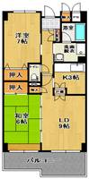 物件の間取り画像
