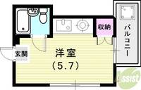 物件の間取り画像