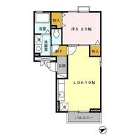 ヴォーン八代の間取り