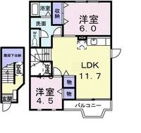 物件の間取り画像