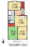 物件の間取り画像