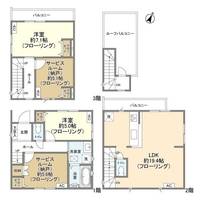 東京都世田谷区鎌田1(一戸建)の賃貸物件の間取り